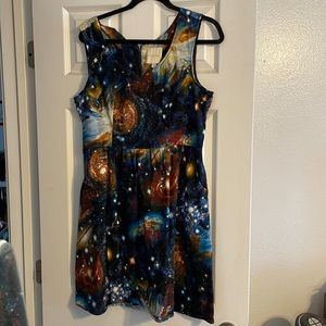 Heart and Solar System Dress